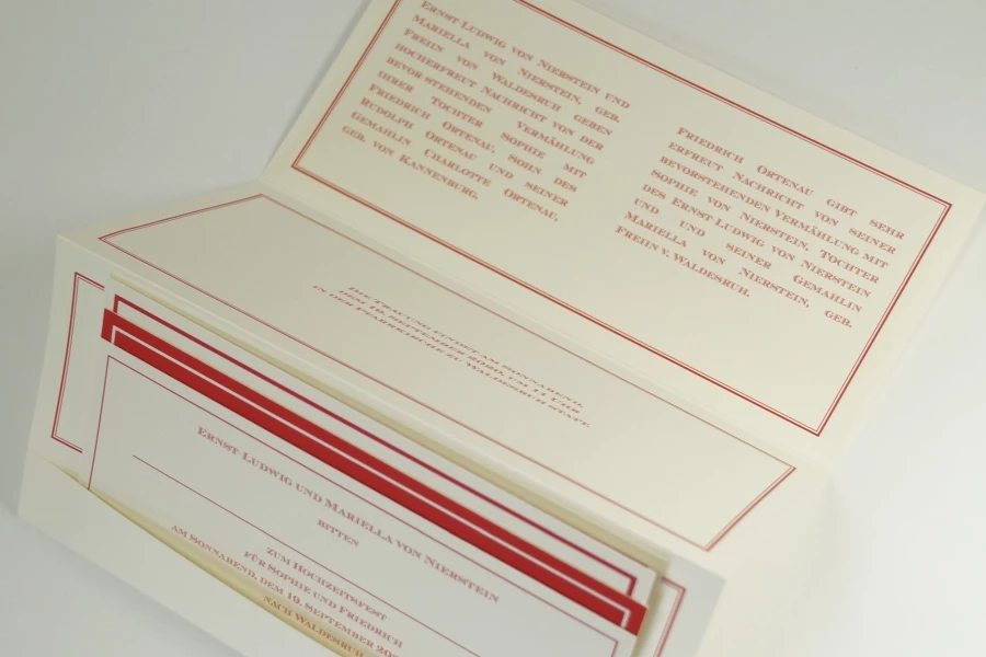 Formulierungshilfe Hochzeitsanzeigen
