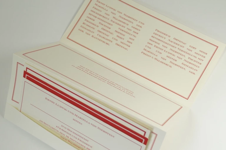 Formulierungshilfe Hochzeitsanzeigen