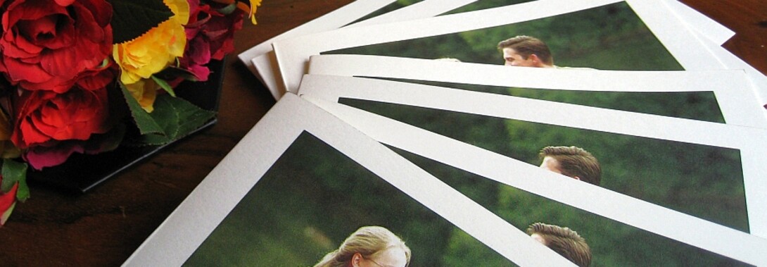Druckateur - Verlobungsanzeigen mit klassischen Vorlagen selbst gestalten - Fotos online drucken
