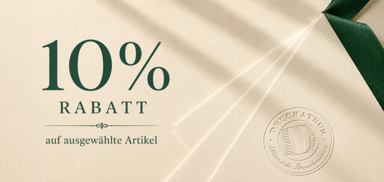 10 % Rabatt auf ausgewählte Artikel