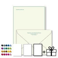 Briefpapier-Set Lila - 25 Blätter + 25 Umschläge DIN A4